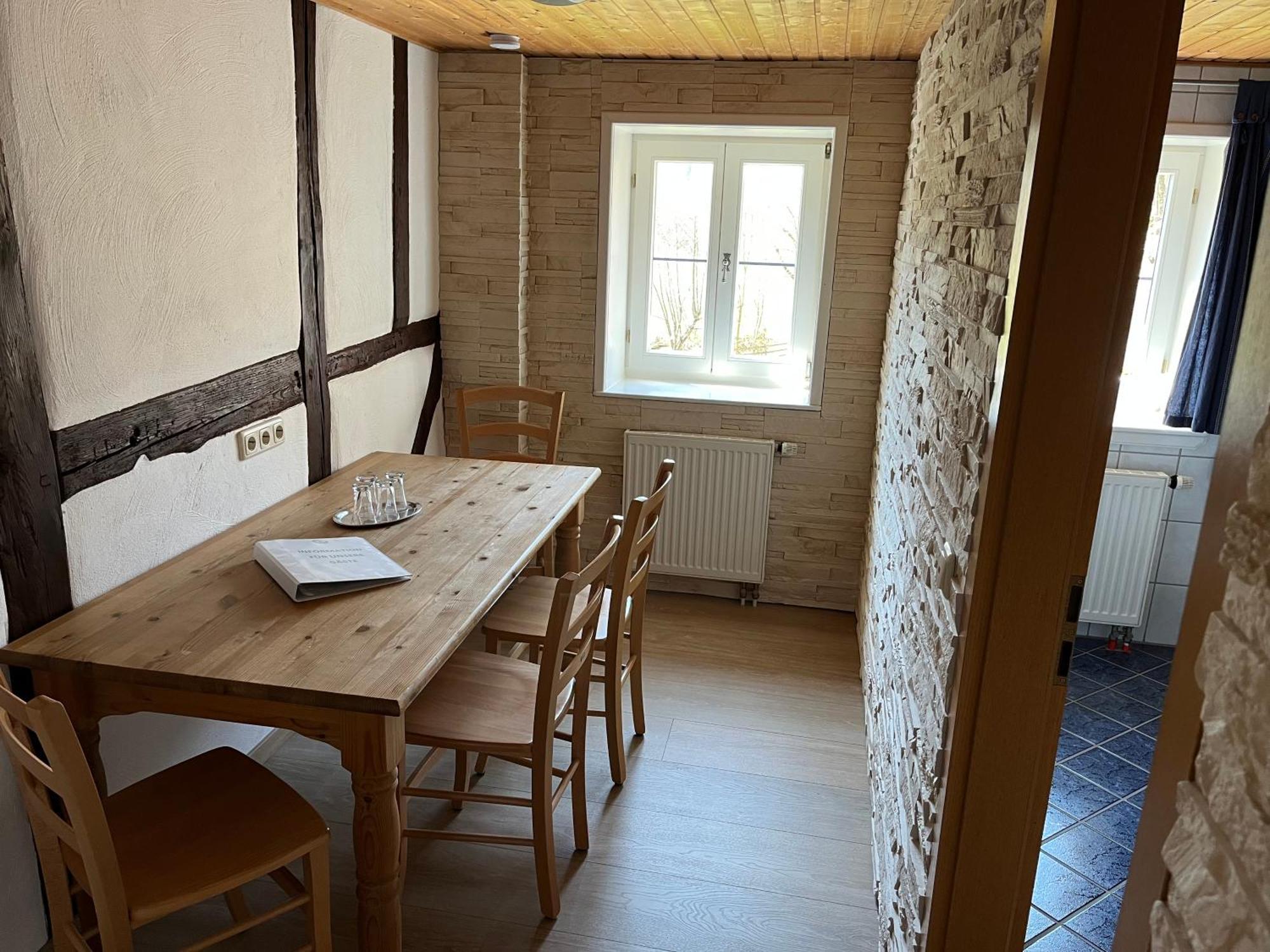 Pension Untere Muehle Burghaun Exterior foto