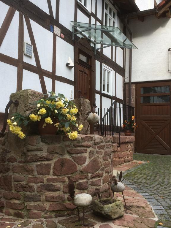 Pension Untere Muehle Burghaun Exterior foto